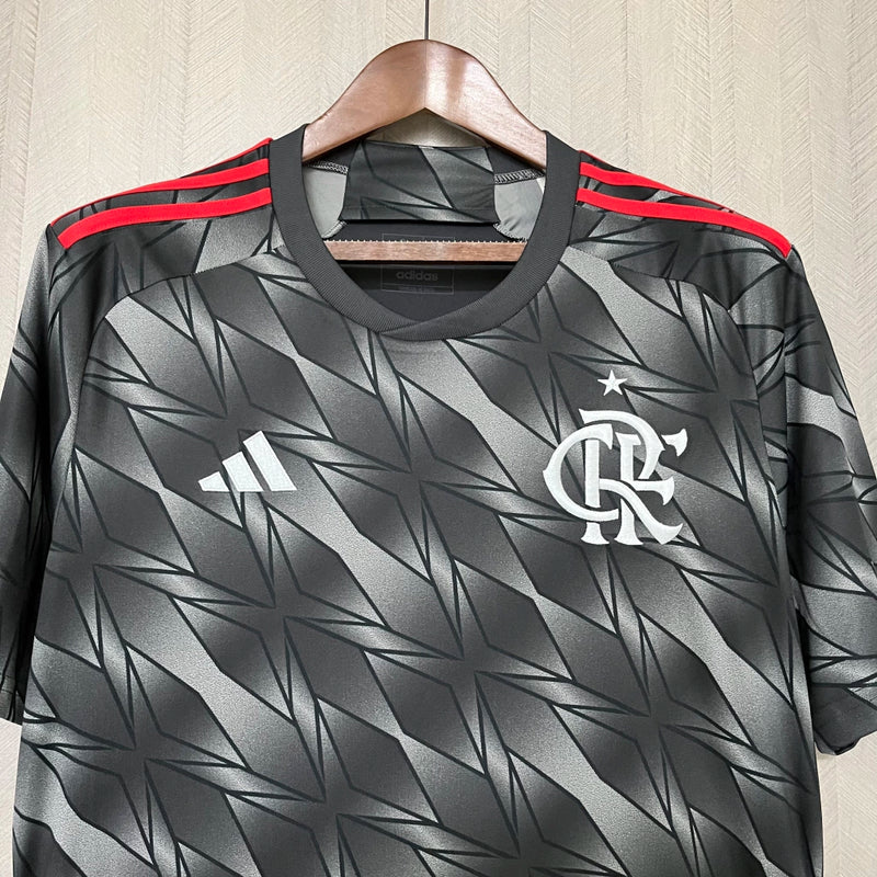 Camisa Flamengo 24/25 - Preta Versão Torcedor