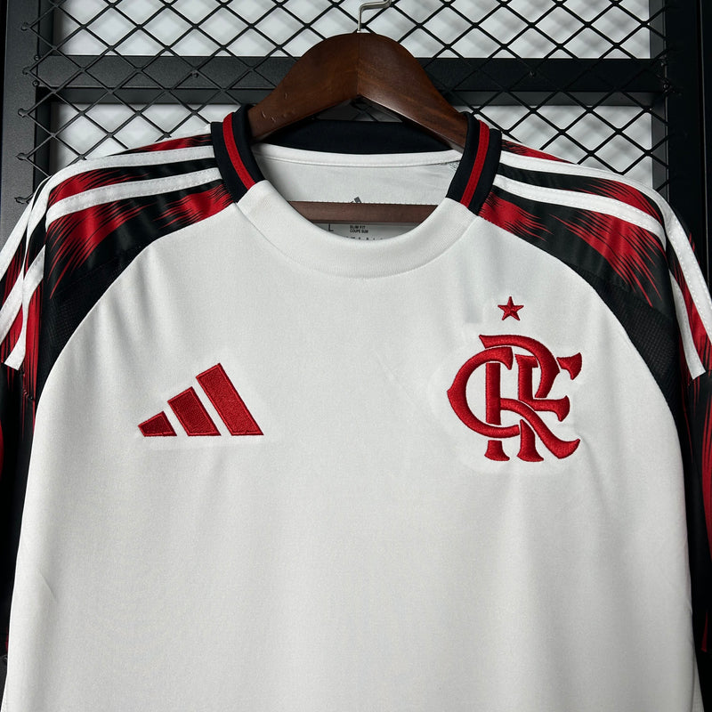 Camisa Flamengo Adidas 25/26 - Versão Torcedor Branca