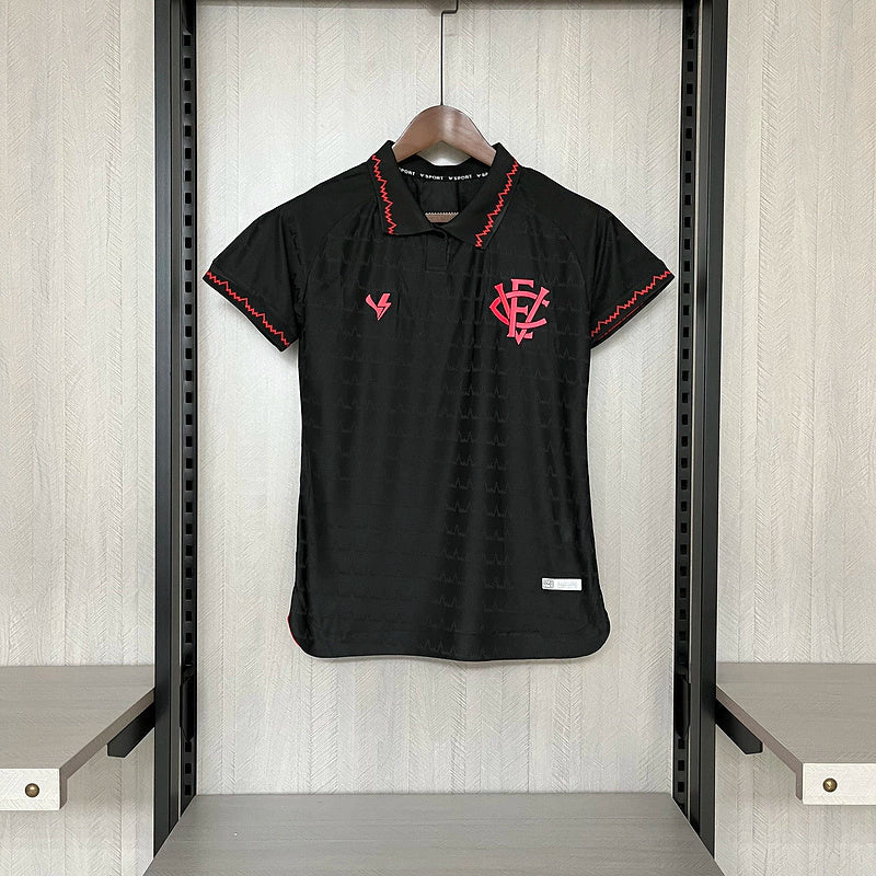Camisa do Vitoria III 23/24 - Volt Feminina - Preta