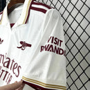 Camisa Arsenal 25/26 - Branca Torcedor Masculina