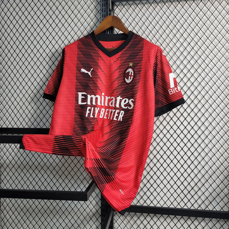 Camisa Milan Home 23/24 - Puma Torcedor Masculina -