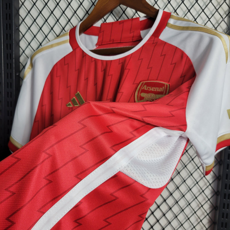 Camisa Arsenal Home 23/24 - Adidas Torcedor Masculina -