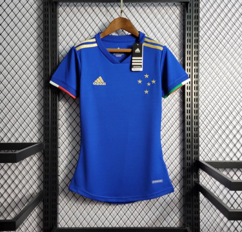 Camisa do Cruzeiro 21/22 - Azul Feminina