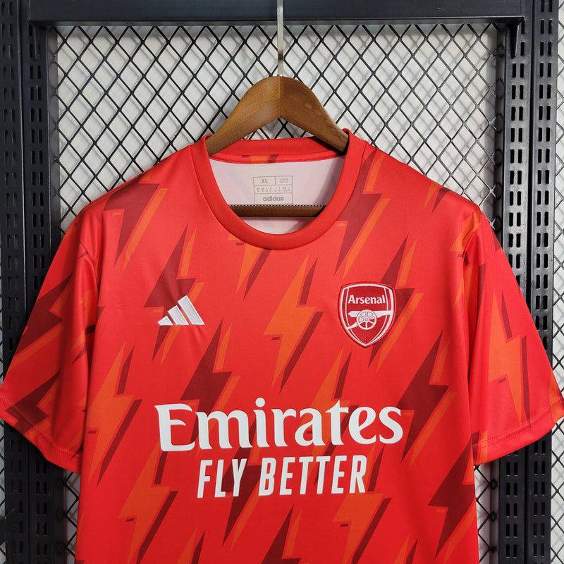 Camisa Arsenal Treino 23/24 - Adidas Torcedor Masculina -