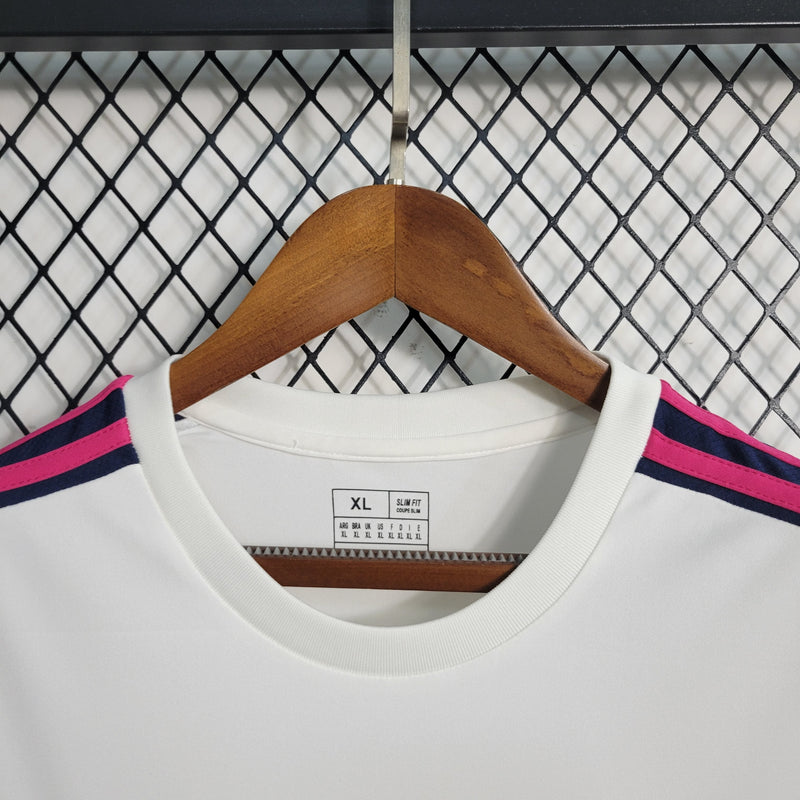 Camisa Arsenal Treino Branco 23/24 - Adidas Torcedor Masculina -