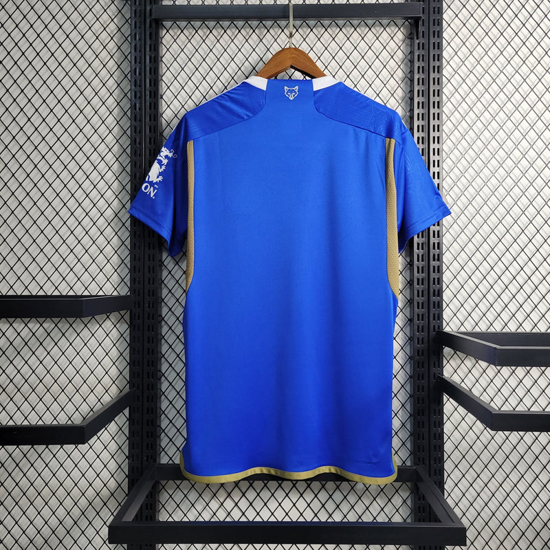 Camisa Leicester Home 23/24 Adidas Torcedor Masculina -