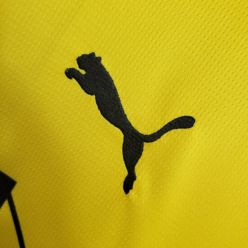 Camisa Borussia Dortmund Home 23/24 - Puma Torcedor Masculina -