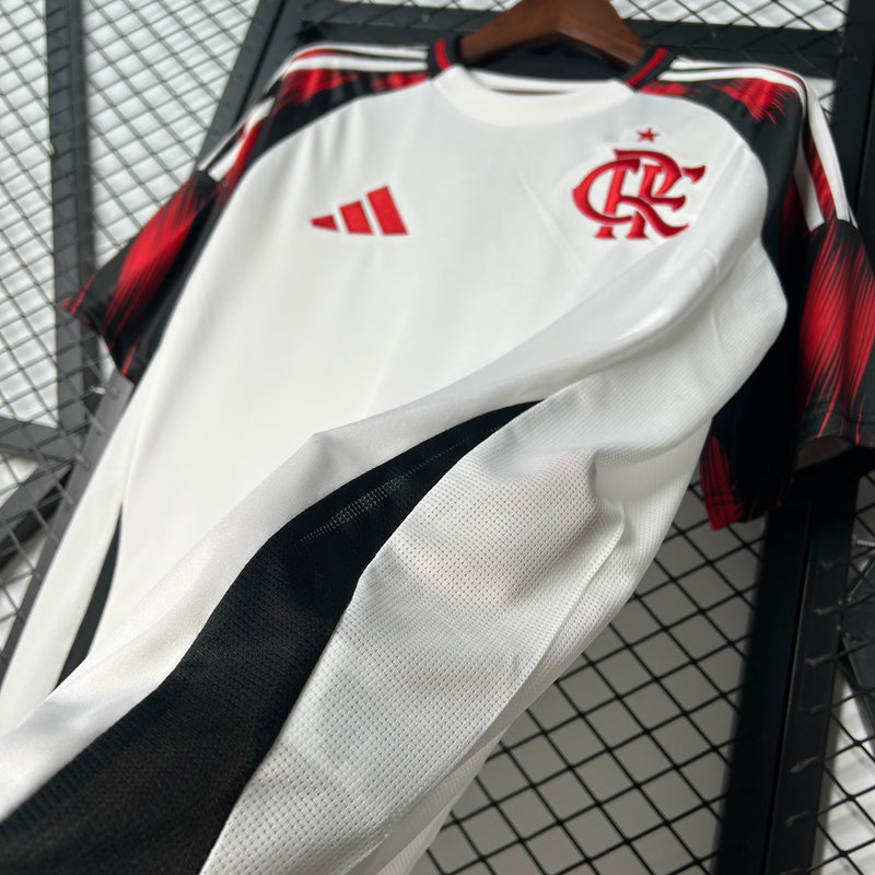 Camisa Flamengo Adidas 25/26 - Versão Torcedor Branca