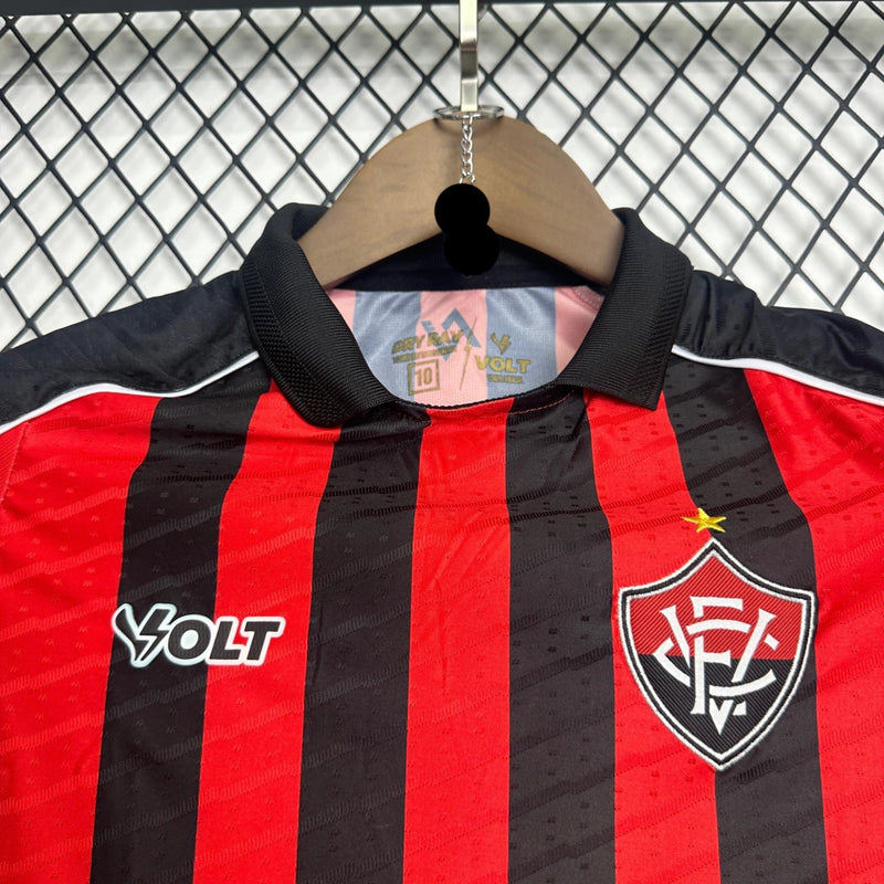 Camisa Vitoria 25/26 - Volt Feminina - Rubro Negra