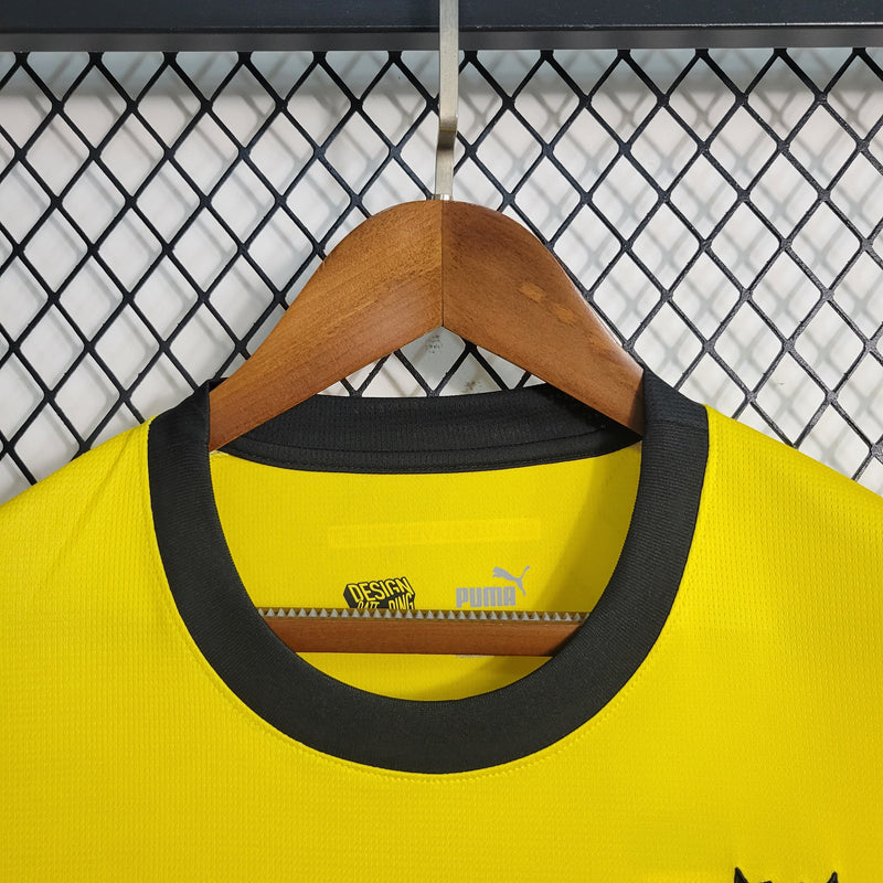 Camisa Borussia Dortmund Home 23/24 - Puma Torcedor Masculina -
