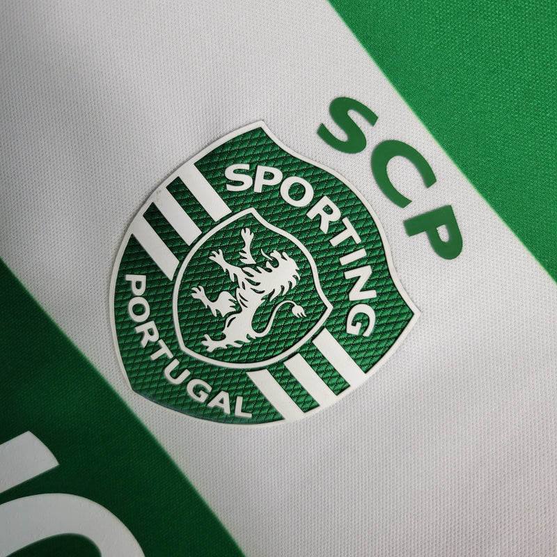 Camisa Sporting Home  23/24 - Nike Torcedor Masculina -