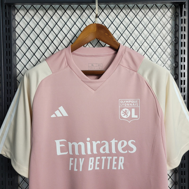 Camisa Lyon Treino 23/24 - Adidas Torcedor Masculina -