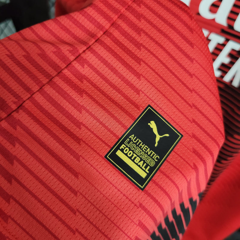 Camisa Milan Home 23/24 - Puma Torcedor Masculina -