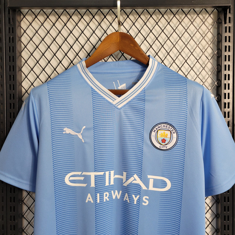 Camisa Manchester City Home 23/24 - Puma Torcedor Masculina -