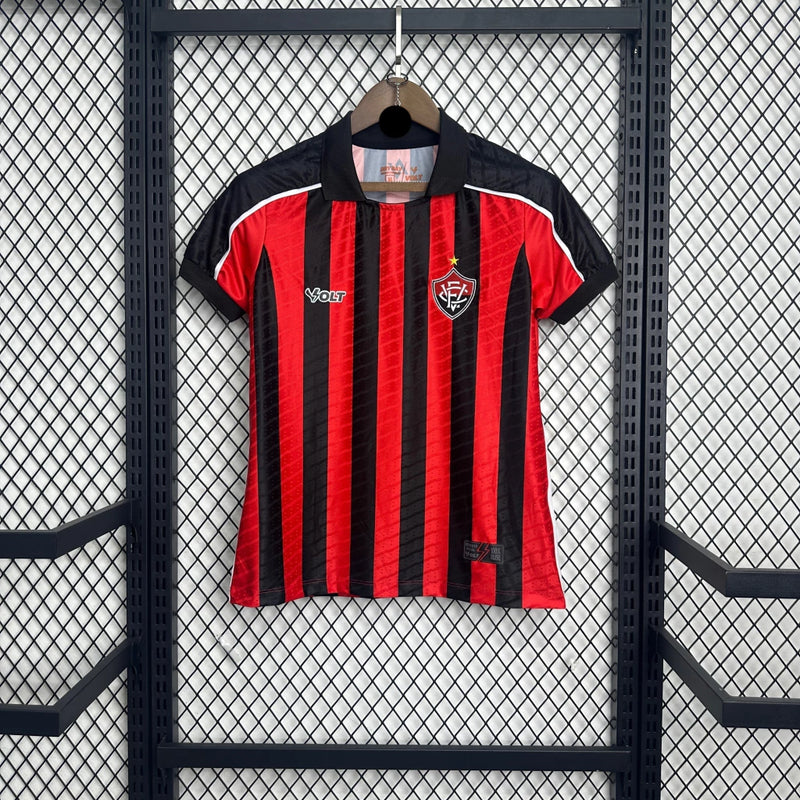 Camisa Vitoria 25/26 - Volt Feminina - Rubro Negra