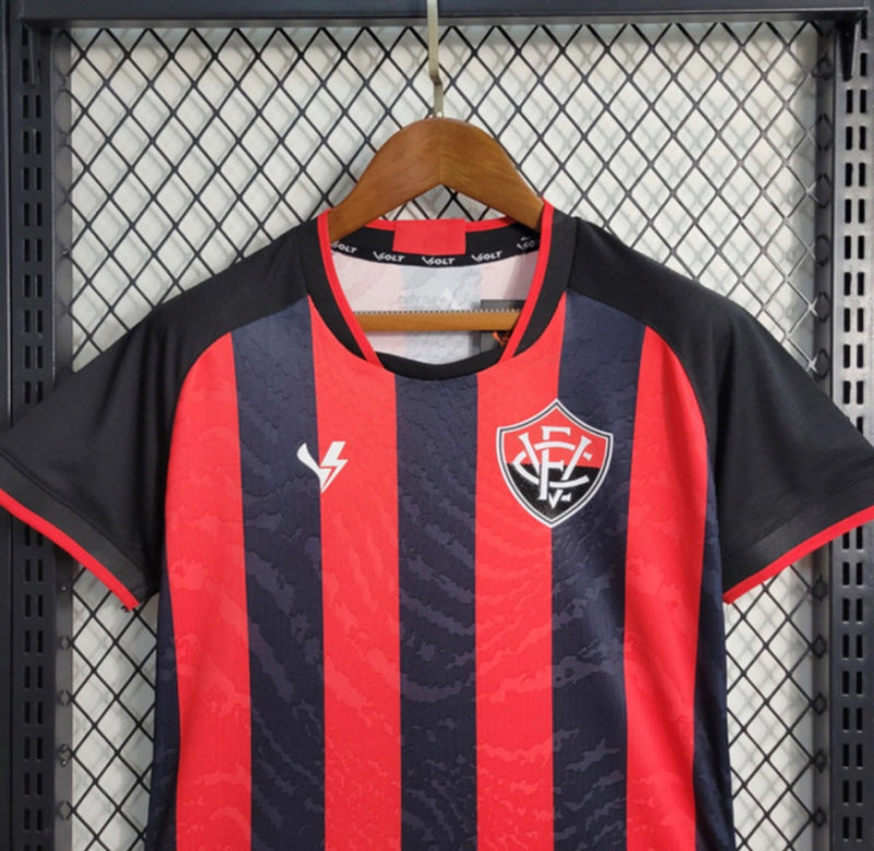 Camisa Vitoria 23/24 - Volt Feminina - Rubro Negra