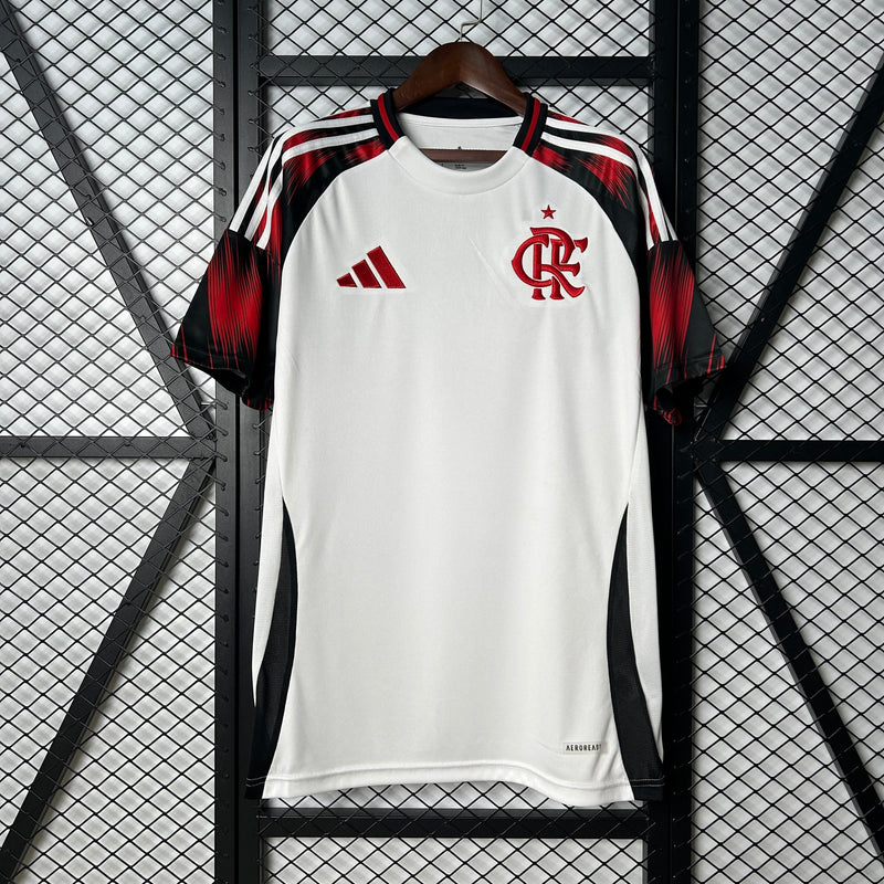 Camisa Flamengo Adidas 25/26 - Versão Torcedor Branca