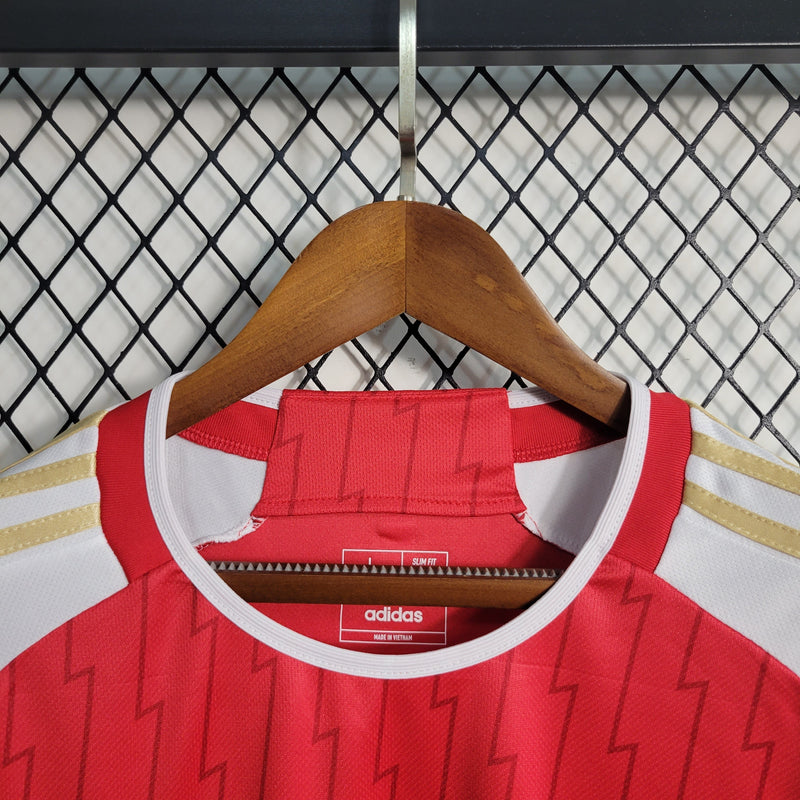 Camisa Arsenal Home 23/24 - Adidas Torcedor Masculina -
