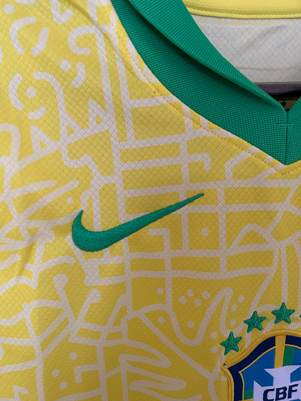 Camisa Seleção Brasileira 24/25 Nike - Amarela