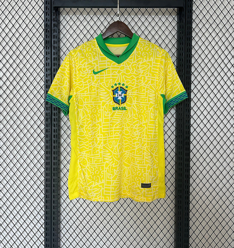 Camisa Seleção Brasileira 24/25 Nike - Amarela