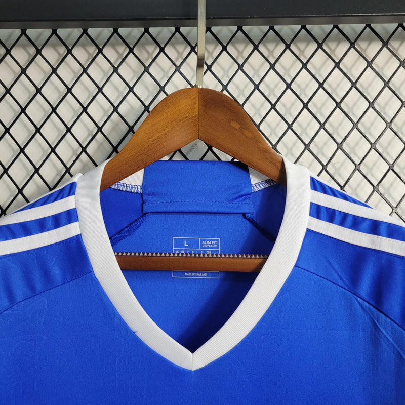 Camisa Leicester Home 23/24 Adidas Torcedor Masculina -