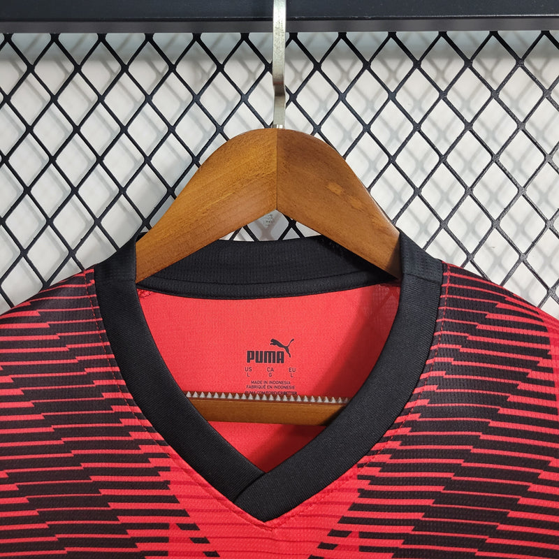 Camisa Milan Home 23/24 - Puma Torcedor Masculina -