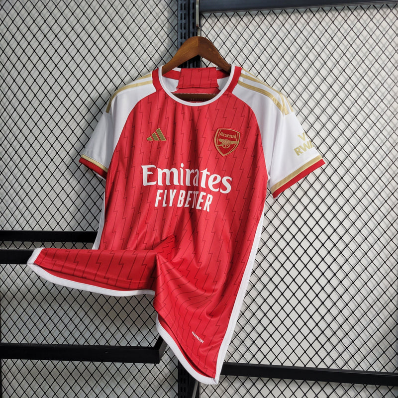Camisa Arsenal Home 23/24 - Adidas Torcedor Masculina -