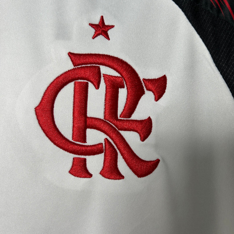 Camisa Flamengo Adidas 25/26 - Versão Torcedor Branca