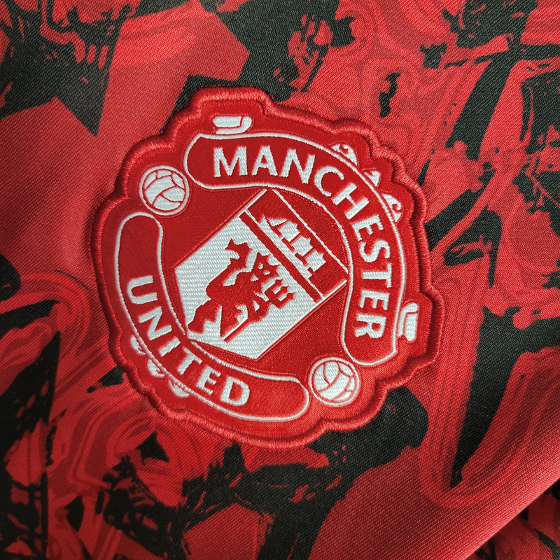 Camisa Manchester United Treino 23/24 - adidas Torcedor Masculina -