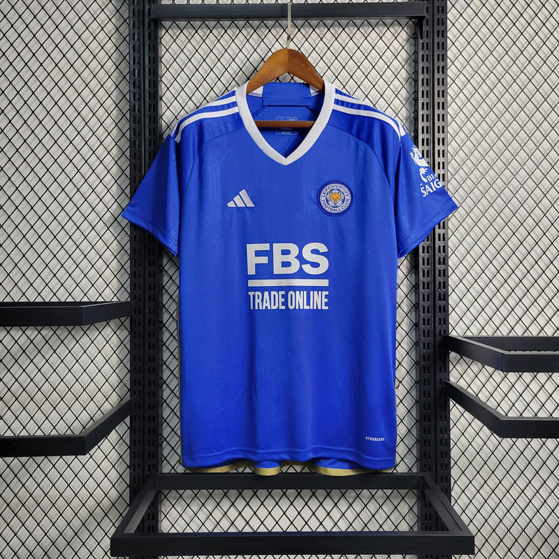Camisa Leicester Home 23/24 Adidas Torcedor Masculina -