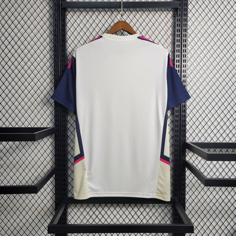 Camisa Arsenal Treino Branco 23/24 - Adidas Torcedor Masculina -