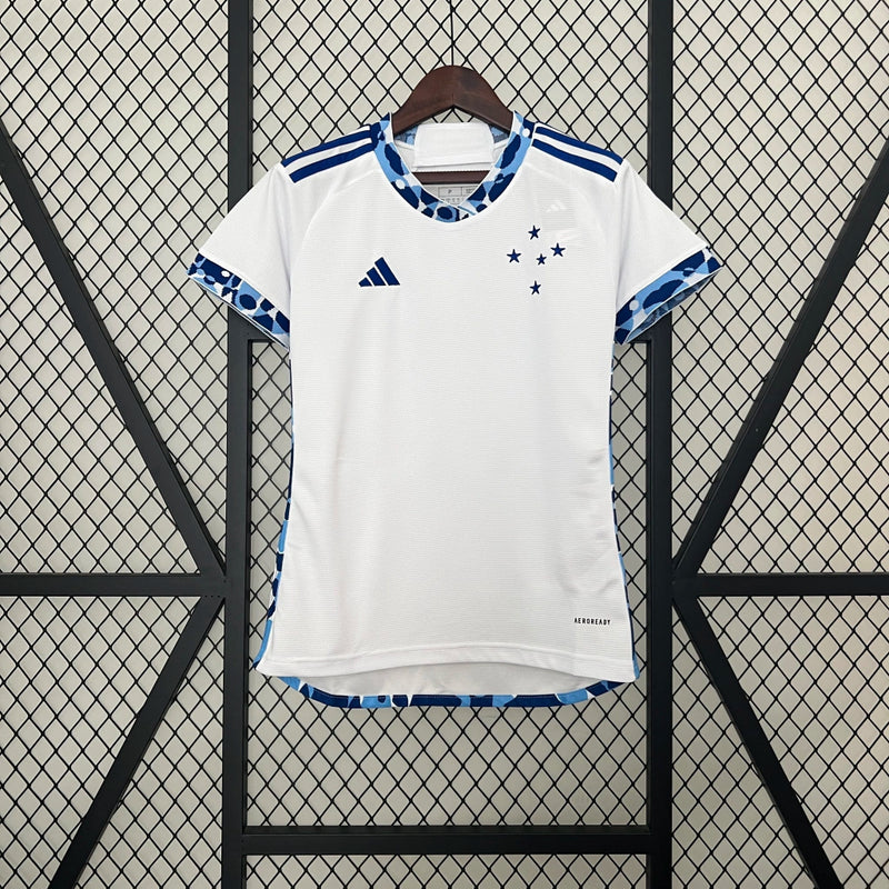 Camisa do Cruzeiro 24/25 - Branca Feminina