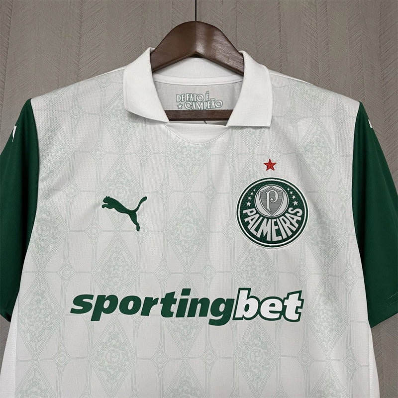 Camisa Palmeiras Puma 25/26 - Branca Versão Torcedor