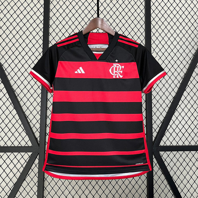 Camisa Flamengo Home Adidas Feminina 24/25